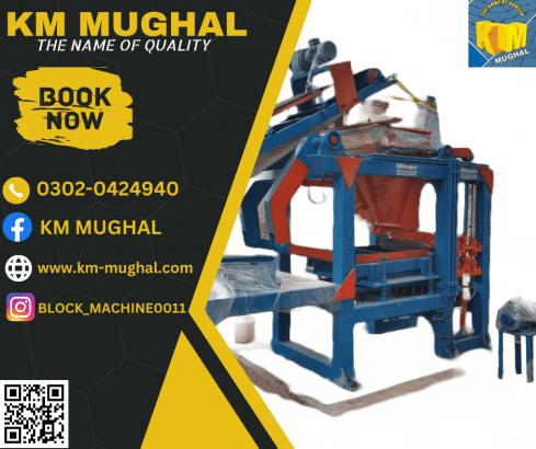 hydraulic press block making machine