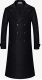 Men’s Luxury Full Length Trench Coat Long Wool Overcoat