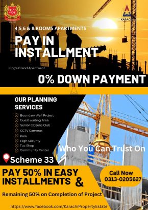 New projects in karachi kings Grand Karachi | New booking projects Scheme33