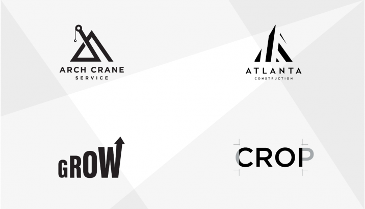 I will design 3 flat minimalist logo design.