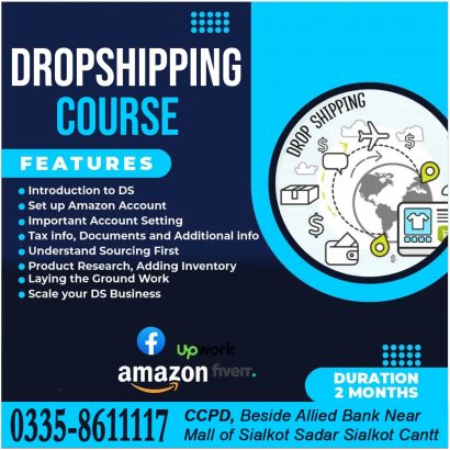 Ecommerce Expert course in CCPD sialkot, best courses in sialkot