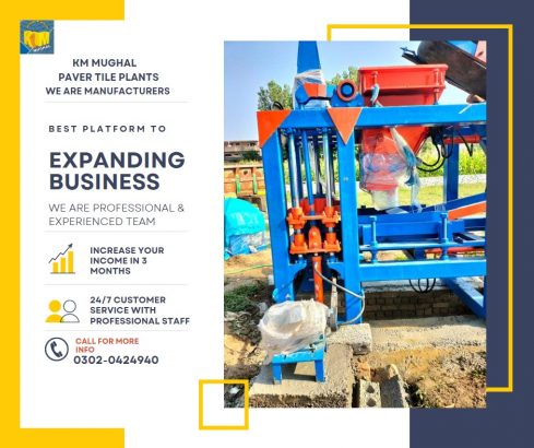 china block & paver making machine