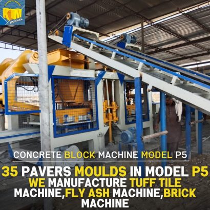 block & paver making machine