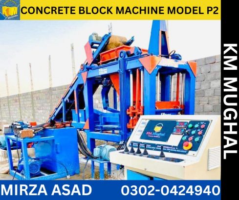hydraulic press block making machine