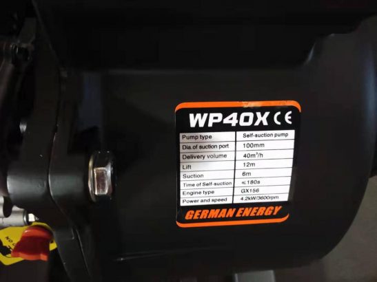 Dewatering Pump Petrol Engine Dewatering pump 4 inch dia