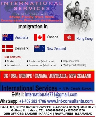 “Visa & Tours” Make Your dream Come True.STUDY / IMMIGRATION / FAMLY SETL