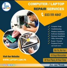 Computer/Laptop repair service AT YOUR PLACE, AT YOUR TIME