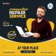 Computer/Laptop repair service AT YOUR PLACE, AT YOUR TIME