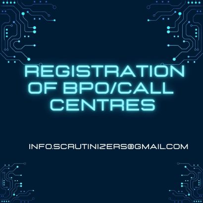 Registration of Call Centers
