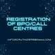 Registration of Call Centers