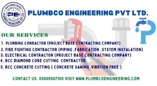 Professional Plumbing Contracting company in islamabad and Rawalpindi