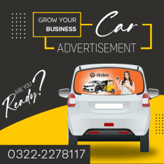 Car Advertisement | Vehicle Car Advertising Karachi