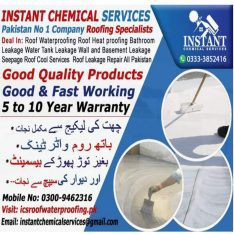 Instant Solution Roof Haet proofing Rcc Roof Waterproofing in Pakistan