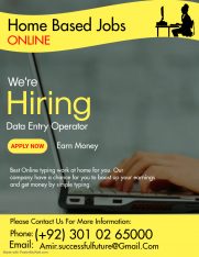 Home Based Jobs Students house wife form filling project