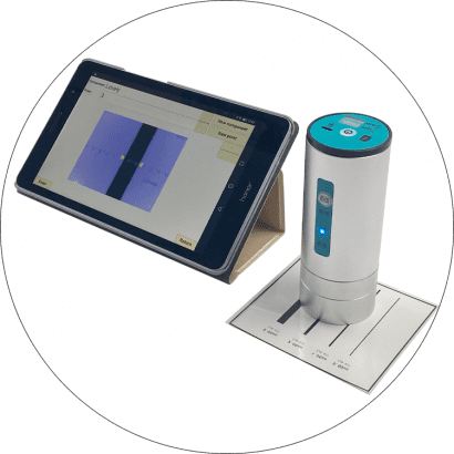 Crack Width Gauge for crack width measurement in concrete components