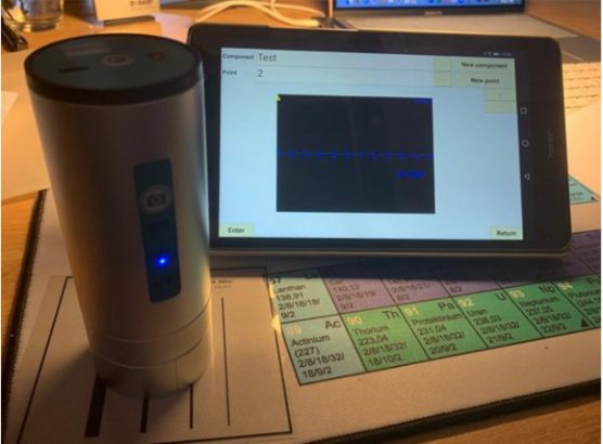 Crack Width Gauge for crack width measurement in concrete components