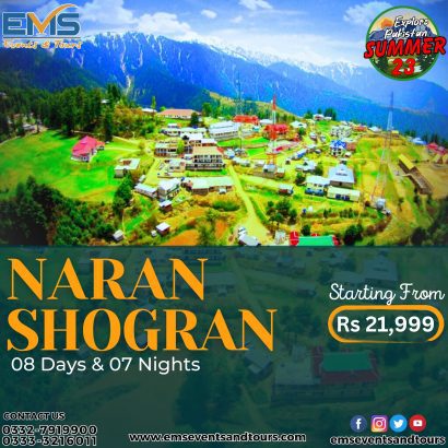 Hunza Skardu Tour, Naran Shogran Tour, Kashmir Taobat Tour, Chitral Tour