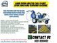 hand push airless cold paint spraying road marking machine