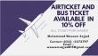 Air Ticketing and Bus Ticket Services Available