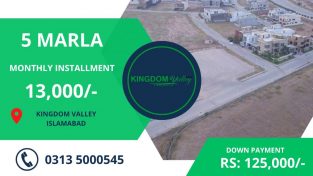 5 Marla Plots Files Kingdom Valley Islamabad
