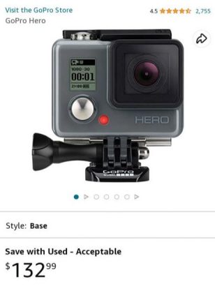 Hero gopro camera