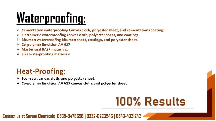 Roof Waterproofing Services Sukkur Roof Heat Proofing Services