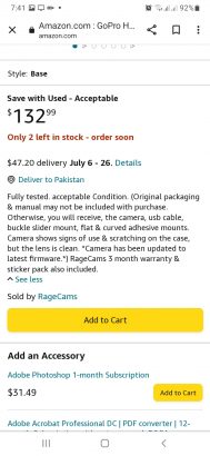 Hero gopro camera