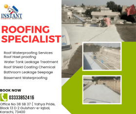 Roof Waterproofing Leakage Rcc Roof Haet Proofing Quetta