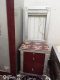 Bed, side tables , dressing, showcase, almirah