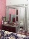 Bed, side tables , dressing, showcase, almirah