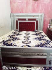 Bed, side tables , dressing, showcase, almirah