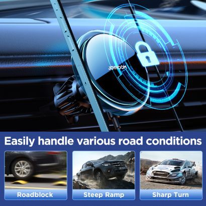 Joyroom Magnetic Car Phone Holder Wireless Charger For iPhone 14 13 12 Pro