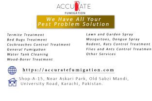 Accurate Water Tank Cleaning Services