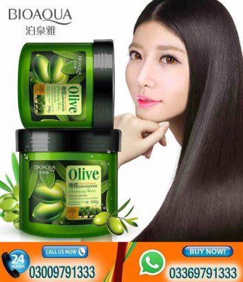 BIOAQUA Natural Olive Hair Soft Mask 500 gm In Pakistan