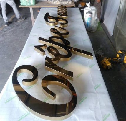 3d acrylic signboard