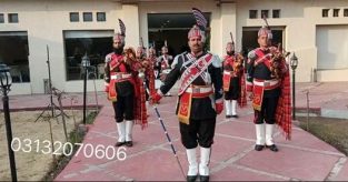Fuji band/pipe band/polic band/Buggy/Mughal wedding