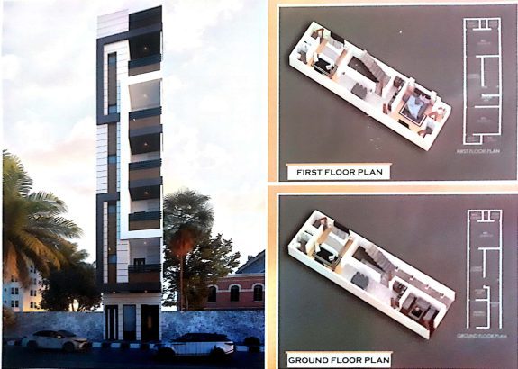 Flat for sale in azam basti near Mehmodabad karachi