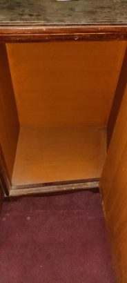 Sideboard with 3 door wood work