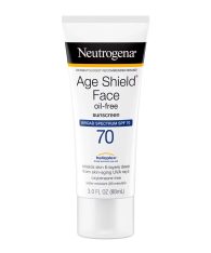 Age Shield Face Oil-Free Oxybenzone-Free Sunscreen Broad Spectrum SPF 70