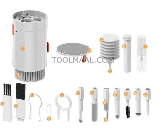 20-in-1 Airbuds Cleaner Brush Kit Multifunctional Camera Phone Tablet