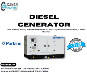 PERKINS UK DIESEL GENERATORS 20KVA WITH CANOPY
