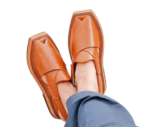 HAND Stitched Genuine Leather Ultra Soft Peshawari Chappal ART-P102