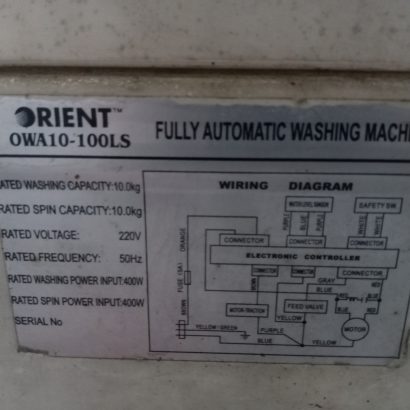 Orient automatic washing machine