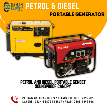 PETROL & DIESEL PORTABLE GENERATOR
