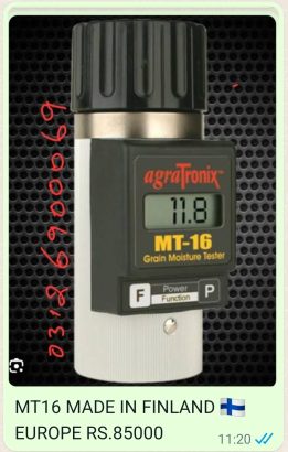 Grain moisture meter Pakistan