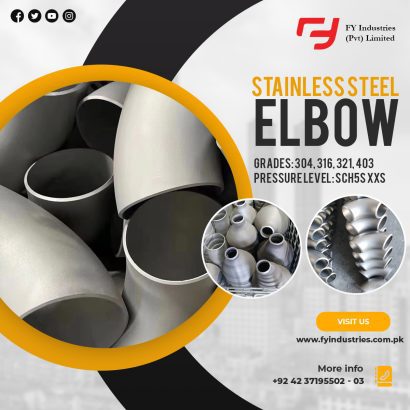 Stainless steel elbow