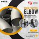 Stainless steel elbow