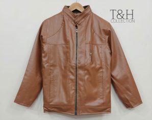 Black Spike Leather Jacket