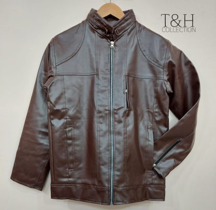 Black Spike Leather Jacket