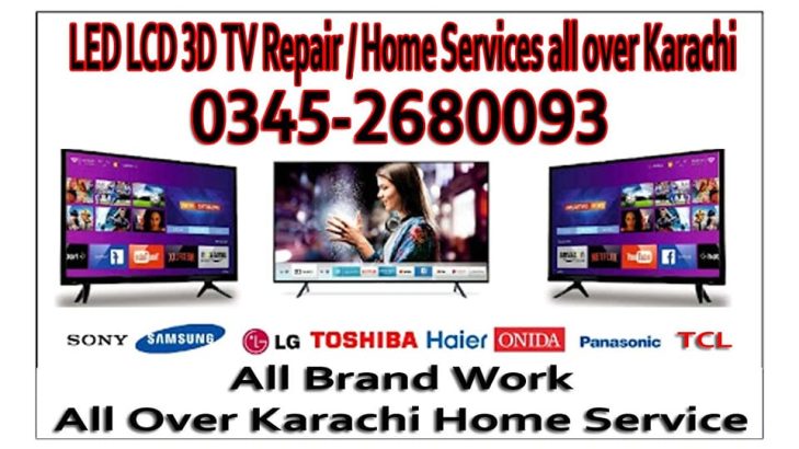 LED TV Repair Home Service all karachi